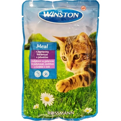 Winston Cat s jehněčím a krůtím jelly 100 g