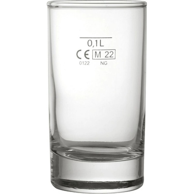 Uniglass Sklenice/panák s cejchem LIGHT CE 12 x 100 ml
