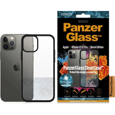 Panzer Гръб PanzerGlass за iPhone 12 / 12 Pro 6.1" - Черна Рамка