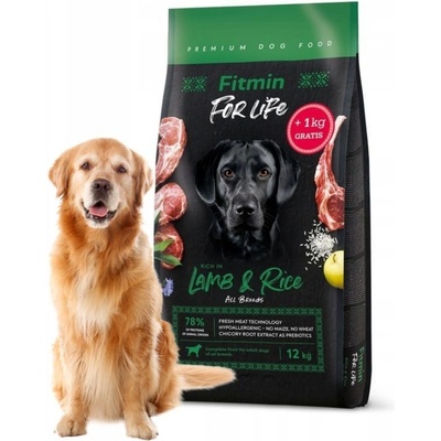 Fitmin For Life Dog Lamb & Rice 12 kg