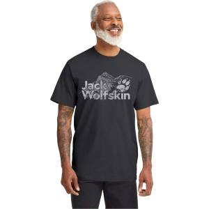 Jack Wolfskin Тениска brand t m (a65910-6350)