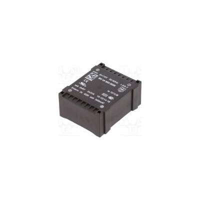 Transformátor zalévaný 6VA 115VAC 6V 6V 500mA 500mA PCB 180g