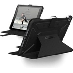 Urban Armor Gear Gear Metropolis Folio Case - удароустойчив хибриден кейс от най-висок клас за iPad 7 (2019), iPad 8 (2020) (черен)