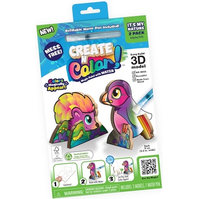 Create N Colour Творчески комплект Create N Colour - Таралеж и пъфин (201021)