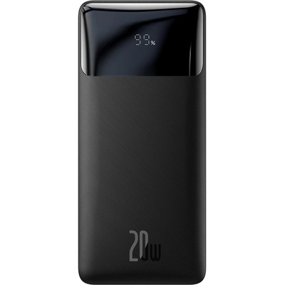 Baseus Baseus Bipow външна батерия, 30000mAh, 2xUSB, USB-C, 20W, черен (BSU2801BLK)
