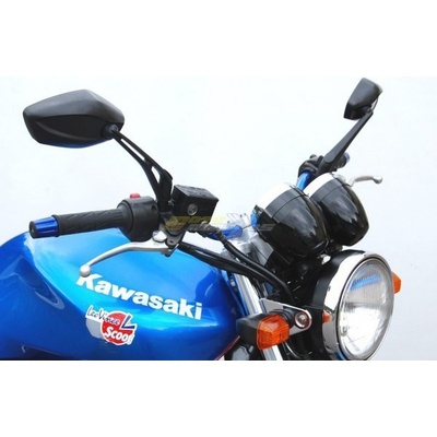 SEFIS MSD9 riadidlá 22mm Kawasaki ZR7 Farba riadidiel Lesklá čierna