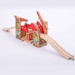 Bigjigs Toys - Двоен вдигащ се мост - Графити