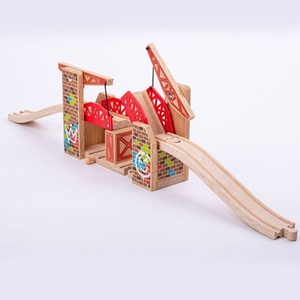 Bigjigs Toys - Двоен вдигащ се мост - Графити