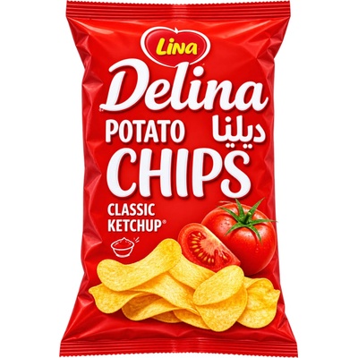 Lina Delina Brambůrky kečup 60 g