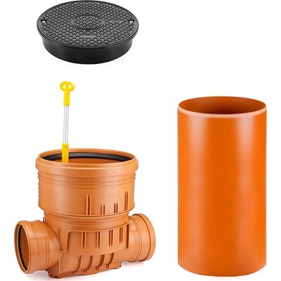 Prodo DN 400/160/1000 mm so spätnou klapkou priebežná 22874