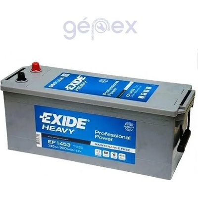 Exide Heavy Professional Power 145Ah 900A left+ EF1453