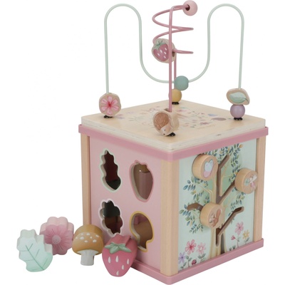 Little Dutch Kocka s aktivitami drevená Fairy Garden