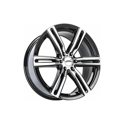 INTER ACTION KARGIN 6 8x18 6x114.3 ET30 gloss black polished
