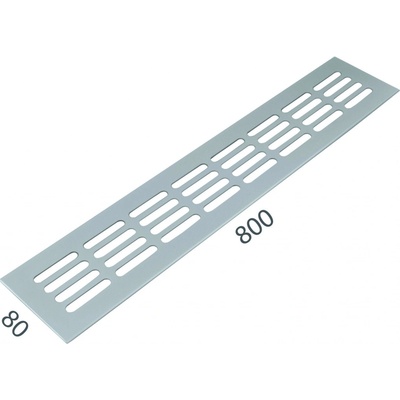 MPkovania MPK 80 x 800 mm STM strieborná matná (F1)