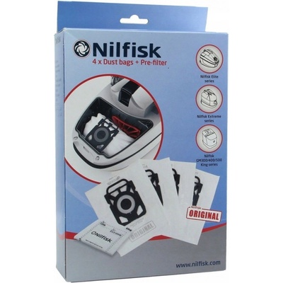 NILFISK Торбички за прахосмукачка Nilfisk Elite 107412688 4 бр (107412688)