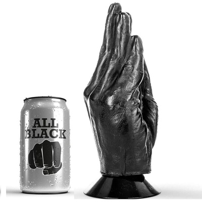 ALL BLACK DILDO FISTING 21CM