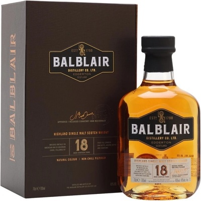 Balblair 18y 46% 0,7 l (holá láhev)
