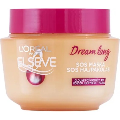 L'Oréal Elseve Dream Long SOS Mask маска за дълга изтощена коса 300 ml за жени