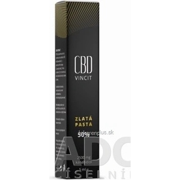 CBD Vincit zlatá pasta 50 % 5 ml