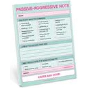 Knock Knock Passive Aggressive Nifty Note (Pastel Version) | Knock Knock
