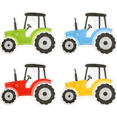 Party Pal Ubrousky farma 12ks 16,5x12,5cm