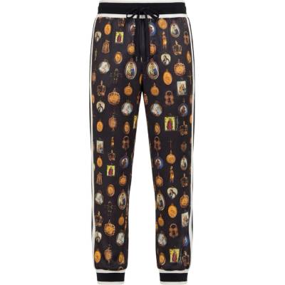 DOLCE & GABBANA Madonna Black joggery černá