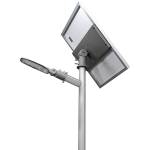 UltraLux Led улична лампа със соларен панел ∅60, 12w, 4000k, 140°х90°, (ssl12p76)