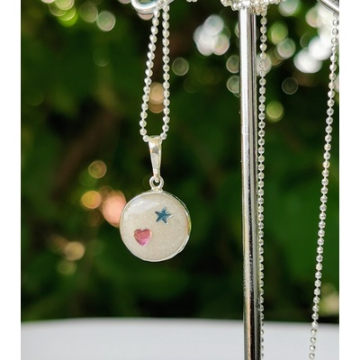 Meganflo Сребърен медальон с кърма