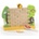 Viga Toys Дървена игра за баланс и координация Viga - Дженга (44566)