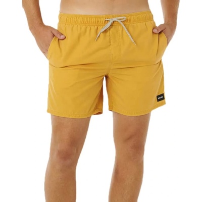 Rip Curl Бански гащета Rip curl Offset Washed Volley swimming shorts - Yellow (Golden Hour)