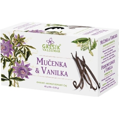 Grešík Ovocný čaj Mučenka a vanilka porciovaný 40 g