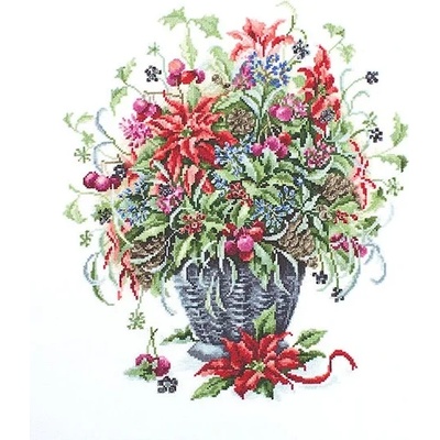 Luca-S Зимен букет - гоблен със схема b7002