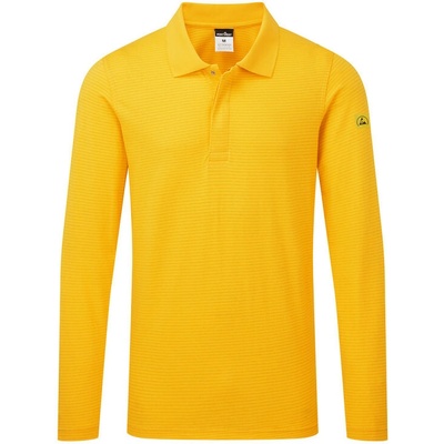 Portwest polokošile AS23 Anti-Static ESD polo krátký rukáv 3L žltá deep L