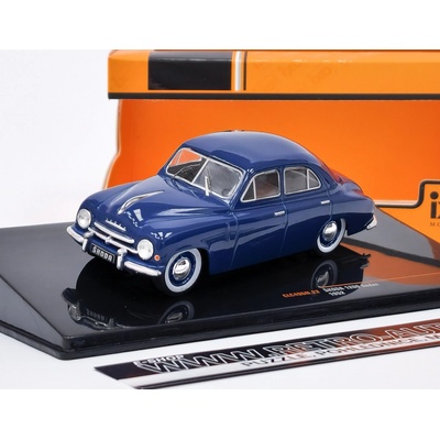 Ixo Models Škoda 1200 1952 Modrá 1:43