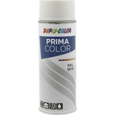 European Aerosols Спрей боя prima color ral 9010, бял гланц, 400 мл (m062066)