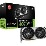MSI GeForce RTX 4070 SUPER VENTUS 2X OC 12GB GDDR6X 192bit (V513-641R/V513-658) Видео карти