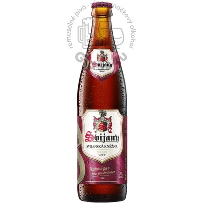 Svijany Svijanská Kňežná 13° 5,2% tmavý špeciál 0,5 l (sklo)