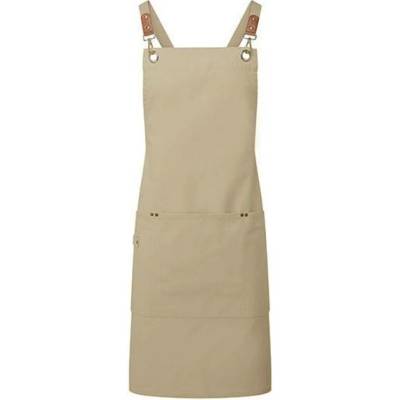 Premier Workwear Pracovní zástěra PR182 Khaki -ca. Pantone 7503 86 x 72 cm