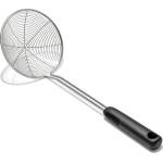 Oxo Лъжица с цедка GOOD GRIPS 38 см, чернa, неръждаема стомана, OXO (OXO11338200)