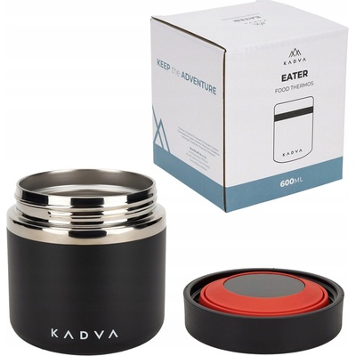 Kadva Termo nádoba na jídlo Eater 600 ml black