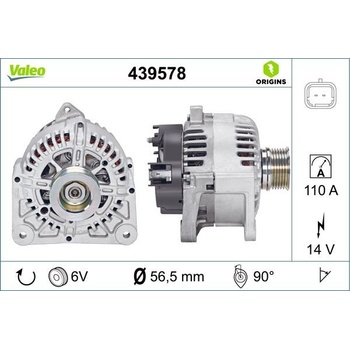 Generátor VALEO 439578