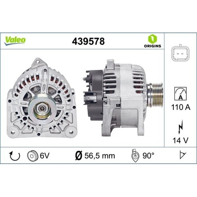 Generátor VALEO 439578