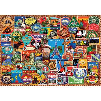 Image 1 of Art Puzzle - Puzzle World Traveler - 1 500 piese