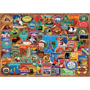 Art Puzzle - Puzzle World Traveler - 1 500 piese