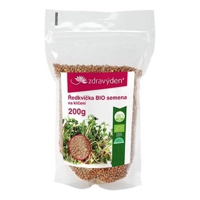 ZdravýDen ZdravýDen® BIO Ředkvička – semena na klíčení 200 g
