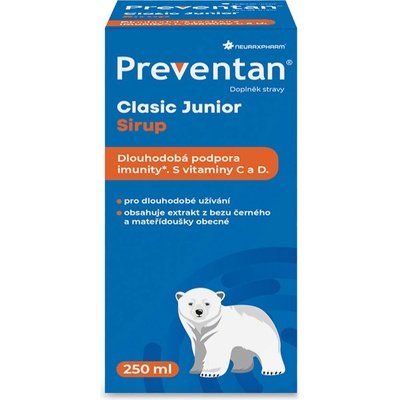 Preventan Clasic Junior Sirup 250 ml