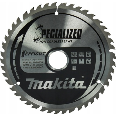 Kotouč na dřevo Makita B-68622 190 mm
