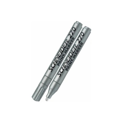 Schneider Перманентен маркер Schneider Maxx 270 сребрист объл връх
