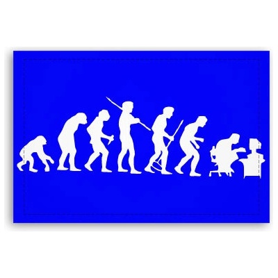 Fotoobraz 90x60 cm střední Homo Compus
