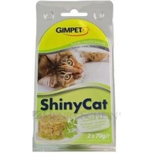 Gimborn GimCat ShinyCat tuňák s kočičí trávou 2 x 70 g